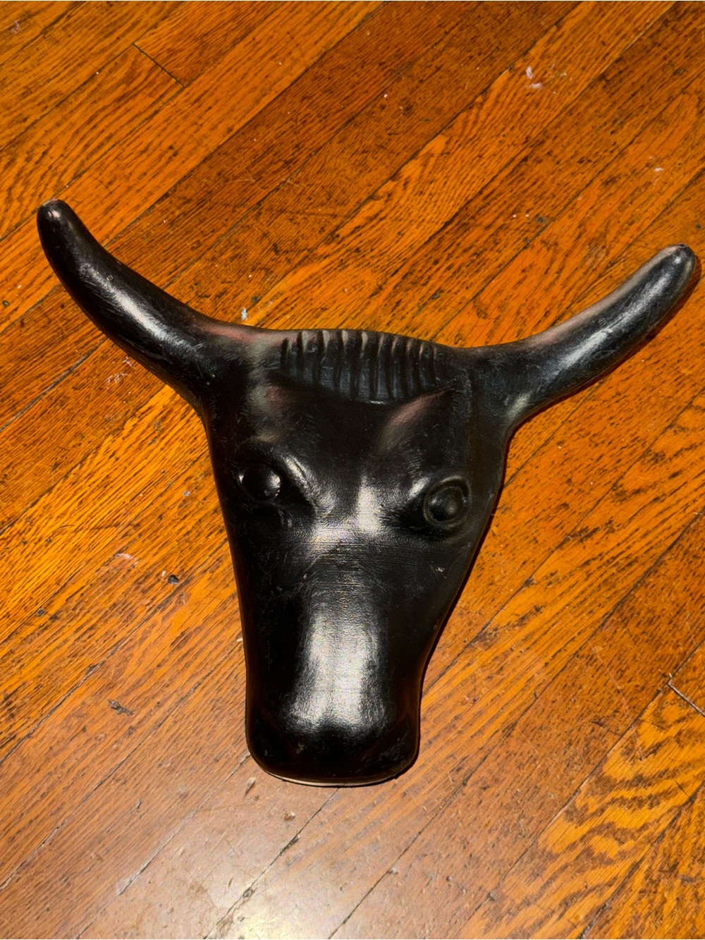 Qty.(2) Colorado Saddlery Black Roping Jr. Steer Head Rodeo Gear Practice